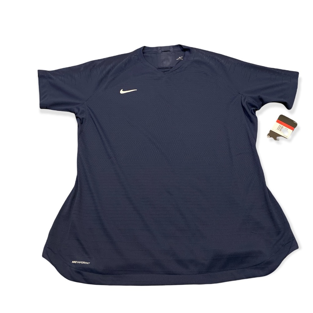 Nike  VaporKnit Tee  women’s   Large Navy Blue